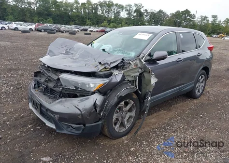 2019 Honda Cr-V Ex-L из США, поврежденный, VIN 7FARW2H86KE040104